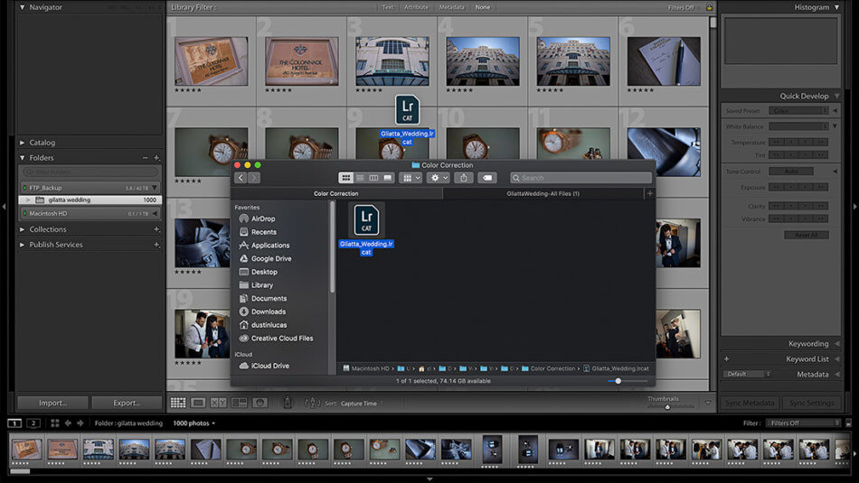 How to Import Files From Another Catalog in Lightroom Evolve Edits